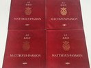 ERATO LDE 3101/4 4LPS BOX SET BACH MATTHAUS PASSION FRITZ WERNER