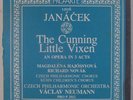 LEOS JANACEK: Cunning Little Vixen, Vaclav Neuman PRO ARTE Reel to Reel Tape