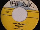 The Starlites Missing You Give Me A Kiss Peak Records Rare Doo Wop 45 Soul  R&b