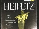 Heifetz Plays Bach Unaccompanied Sonatas & Partitas Complete LM 6105 LP Record M