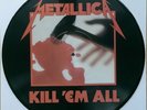 Metallica Kill Em All picture disc LP. Brand New. Never Played.