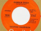 GEORGE HARRISON Bangla-Desh / Deep Blue CAPITOL 45 orange 1976 label NM 7”