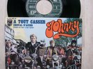 johnny hallyday rare ep a tout casser glaçe recto verso +adresse club excellent