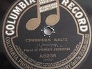 Prince's Orchestra -  78rpm single 12-inch - Columbia #A5235 Ciribiribin Waltz