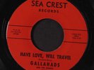 GALLAHADS: Have Love Will Travel 45 rare Soul