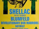 ÜBERSCHALL - 1995 - Konzertplakat - Shellac - Blumfeld - Notwist - Poster