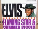 ELVIS PRESLEY FLAMING STAR & SUMMER KISSES OG UK MONO RED SPOT RCA VICTOR LP