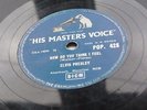 ELVIS PRESLEY   UK  1956  H.M.V. 78   HOW DO YOU THINK I FEEL
