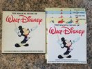 THE MAGICAL MUSIC OF WALT DISNEY ORIGINAL MOTION PICTURES SOUND TRACKS W/BOOK.