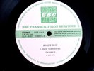 BBC TRANSCRIPTION - WHO'S WHO - 2 OUT OF 4 LPS - JOHN ENTWISTLE & PETE TOWNSHEND