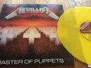 METALLICA MASTER OF THE PUPPETS “1986” 12” YELLOW VINYL NEAR MINT CONDITION