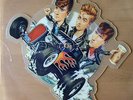EX  THE STRAY CATS SHE'S SEXY AND SEVENTEEN 17 SHAPED VINYL PICTURE PIC DISC 45