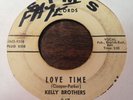 The Kelly Brothers - Love Time / First Step Down (VG 7