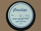 c 78 RPM Teddy Williams Prestige 715 in E (Gene Ammons & Sonny Stitt)