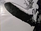 LED ZEPPELIN 1 VINYL LP, 1969 FIRST PRESSING .  SILVER  BASE ZEPPLIN