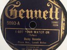 BABY BONNIE GENNETT 5593 BLUES 78 RPM E-