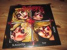 MACABRE SLAUGHTER THY POSER PIC LP 2012 morbid angel nile deicide behemoth
