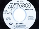 Psych Rock 45 BUFFALO SPRINGFIELD Burned ATCO promo HEAR