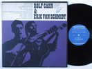 ERIC VON SCHMIDT & ROLF CAHN Self Titled FOLKWAYS FA-2417 LP w/booklet VG+