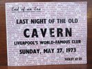 End of an Era Last Night of Cavern Club Ticket May 27th 1973 Beatles Liverpool