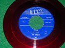 THE CROWS / GEE & I LOVE YOU SO # RR-5  ( RED VINYL 45 )