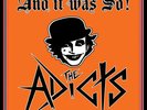 THE ADICTS - AND IT WAS SO  (LP) NEU 2017 Black Vinyl Clockwork Punkrock Joker