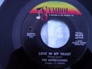 THE ENTERTAINERS  LOVE IN MY HEART vg++   us  symbol orig 65sy239