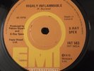 X RAY SPEX - HIGHLY INFLAMMABLE - IRELAND - EMI - IRISH - STRANGLERS  - CLASH