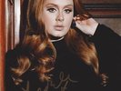ADELE AUTHENTIC 8x10 COLOUR PHOTO SIGNED IN GOLD PEN RARE SIGNATURE