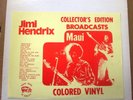 JIMI HENDRIX Maui Broadcasts 2LP MINT COLORED VINYL TMOQ RARE