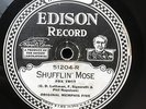  JAZZ: THE ORIGINAL MEMPHIS FIVE - ’SHUFFLIN’ MOSE' EDISON DIAMOND DISC