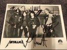 Metallica - (Signed) promo photo, slayer , venom, mayhem, Samhain