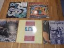 REM, 5 vinyl LP records, Murmur, Reckoning, Dead letter office, No 5, Reconstruc