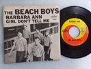 BEACH BOYS 45 MINT glossy picture sleeve BARBARA ANN ex vinyl NO SKIPS beatles56