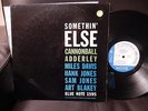 CANNONBALL ADDERLEY SOMETHING ELSE: BLUE NOTE BLP-1595 RVG DG -1958 ORIG