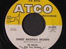 BEATLES & TONY SHERIDAN: Sweet Georgia Brown 45 (faint lbl wear, clean )