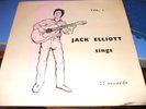 JACK ELLIOTT SUPER RARE 