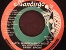 BARRY BROWN - Rasta Man/woman Of Dignity. JA Mandingo 45' Roots Killer 1982