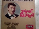 45t Johnny Hallyday vogue dov 08 souvenirs souvenirs