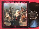 SCANDANAVIAN METAL ATTACK II (1984) ORIG LP GERMANY   OZ BATHORY BISCAYA TRASH..