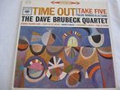 Dave Brubeck Quartet Time Out Take Five Columbia CS 8192 Stereo Vinyl LP Six Eye