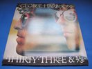GEORGE HARRISON * THIRTY THREE & 1/3 * 1976 UK LP 1ST PRESSING   STUNNING