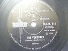 THE VENTURES 78 LIB 316 INDIA INDIAN RARE 78 RPM RECORD 10