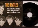 THE BEATLES-Thank You Girl+Do You Want To Know A Secret-Picture Sleeve/45-VJ 587