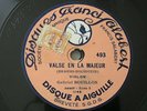 Brahms Couperin Violin Solo Gabriel Bouillon Rare Salabert 78RPM