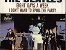THE BEATLES Eight Days a Week on Capitol 45 With Pic Sleeve West Coast Thumb Tab