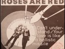 ROSES ARE RED - Can't Understand /+1 - UK 1979 1st press Vibrators punk kbd VG++