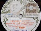 PASQUALE AMATO Fonotipia 92513/4 La Gioconda / Dinorah OPERA ARIAS 78 RPM