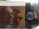 Milt Jackson & Ray Charles - Soul Brothers used LP MONO BLK LABEL Atlantic 1279