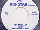 Sunny And The Sunliners-Put Me In Jail/Smile-Rare Orig.Modern Soul 45-NMint-HEAR